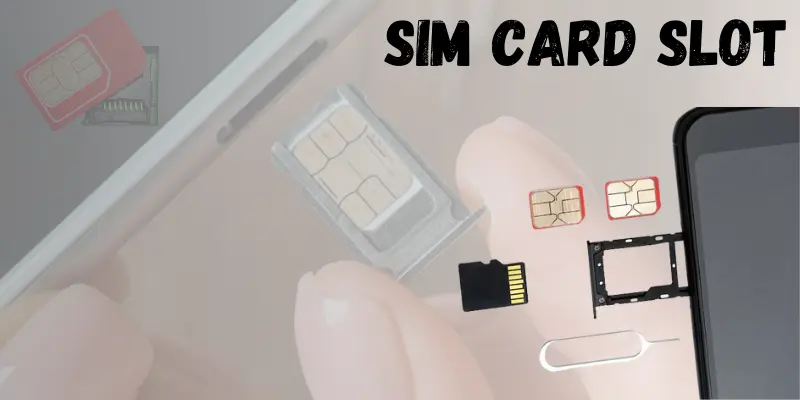 Sim Inserting Part of a Cell Phone