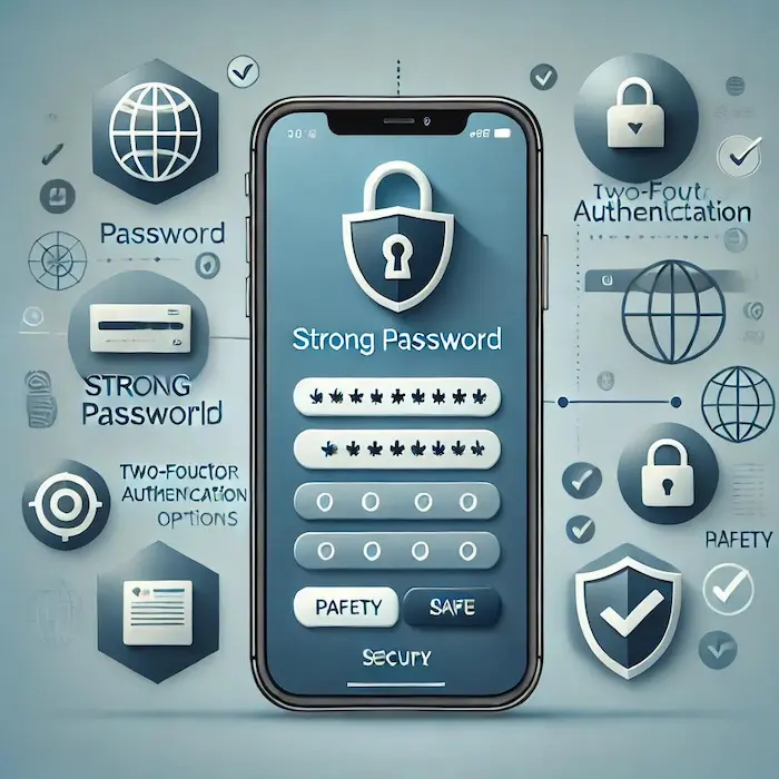 Strong Passwords Banking App Security